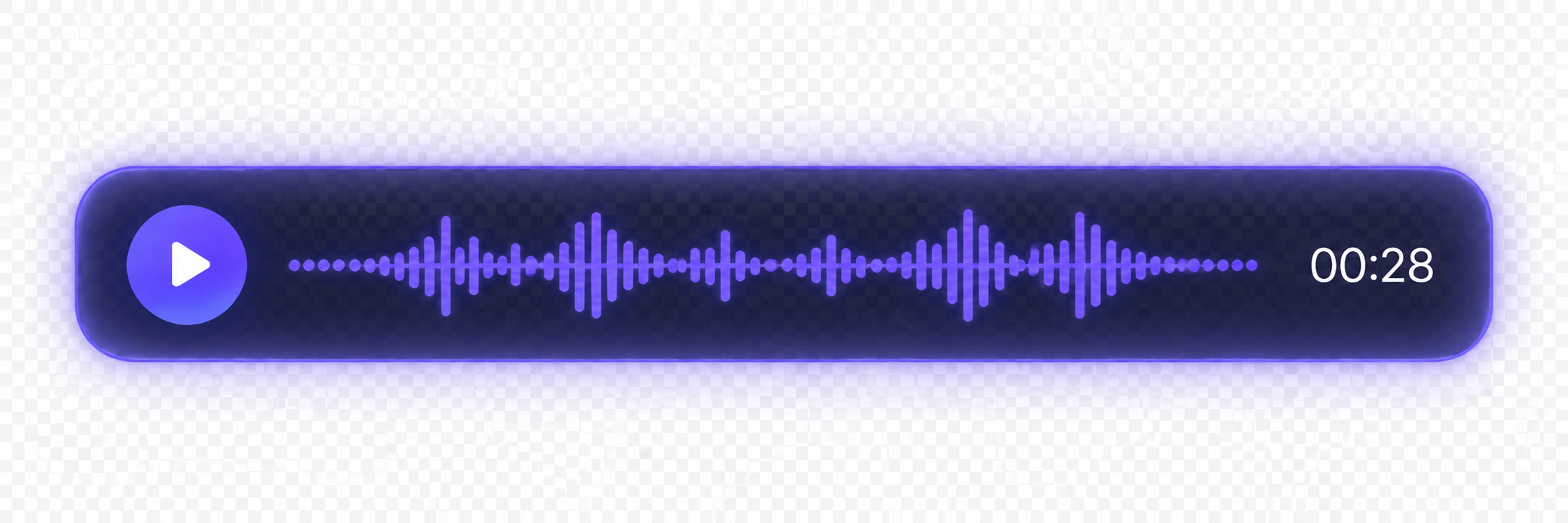 28 second voice message